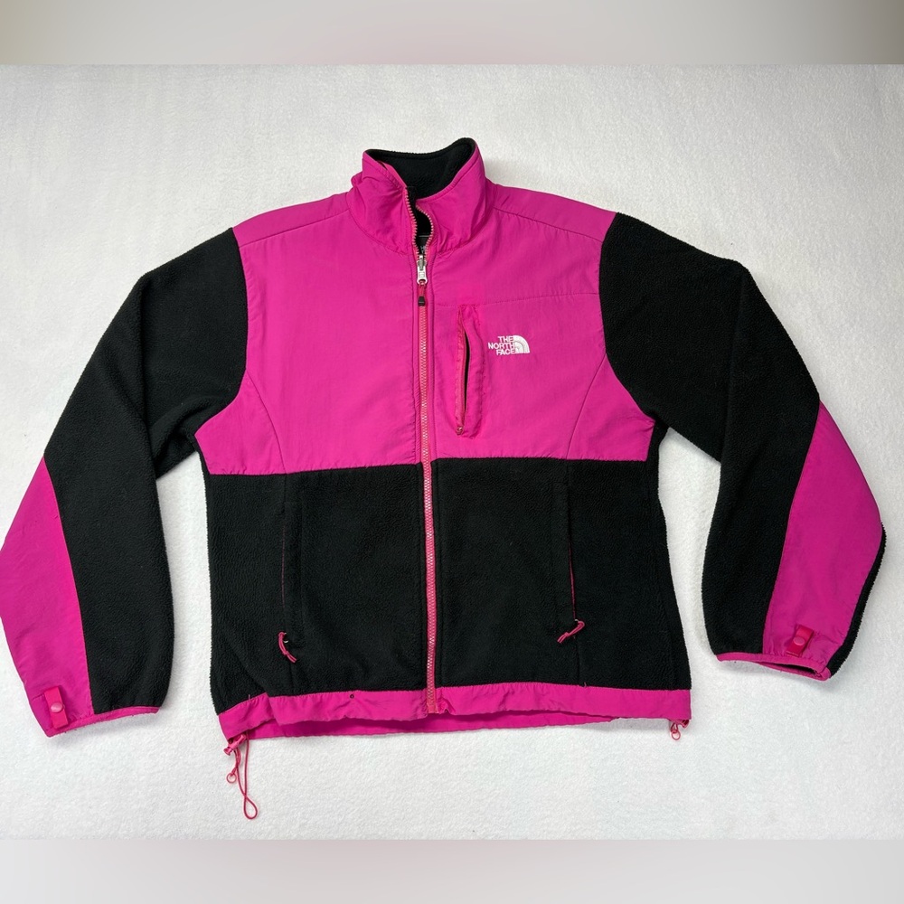 The North Face Pink and Black Utility Jacket